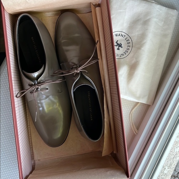 NWT/Women’s, Want les essentiels, Leather lace up, Pena Derby shoe - Picture 11 of 16